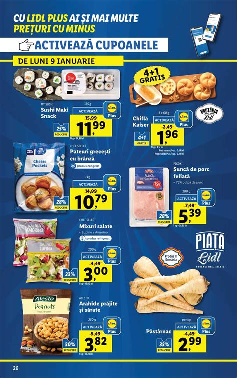 Ofertele Saptamanale Lidl Plus De Luni 9 Ianuarie 2023 Promotii Lidl