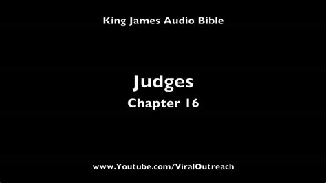 Audio Bible Judges Chapter 16 Youtube