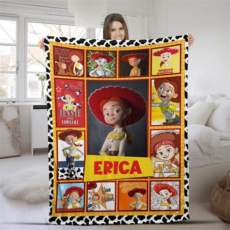 personalized disney toy story blanketcustom jessie toy story blanket
