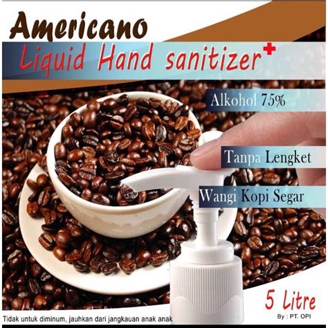 Jual HAND SANITIZER CAIR COFFEE 100 ML KEMENKES Kopi Shopee