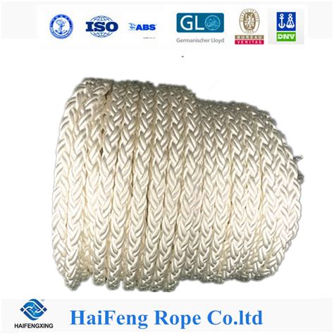 64mm 8inch 505kn 8 Strand Polypropylene Mooring Rope China Mooring