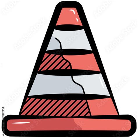 Caution Cone Clip Art