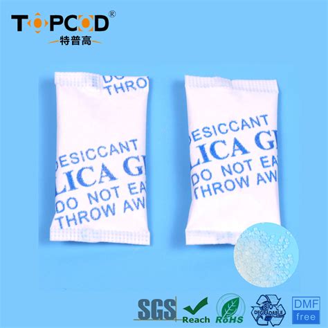 1 Gram DMF Free Pharmaceutical Grade A Level Silica Gel Sachet