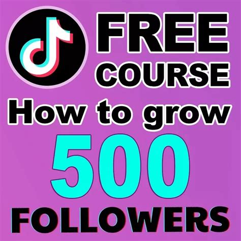 Curso Gratuito Cómo Hacer Crecer 500 Seguidores De Tiktok 1 5 Días 100