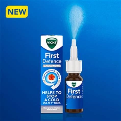 Vicks First Defence Ml Cough Cold Allergy Health Guardian