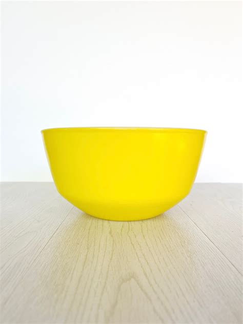 Vintage Fire King Yellow Mixing Bowl Vintage Kitchenware Etsy