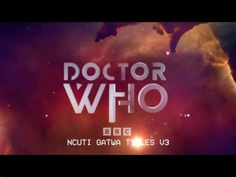 Doctor Who Ncuti Gatwa Titles V3 YouTube