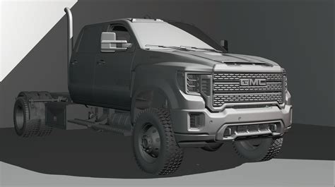 Gmc Denali 4500 Hd 3d Model Cgtrader