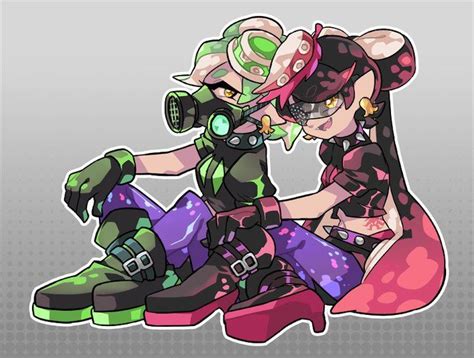 Sapphire 💖💚 Gomipomi Twitter Splatoon Splatoon Squid Splatoon