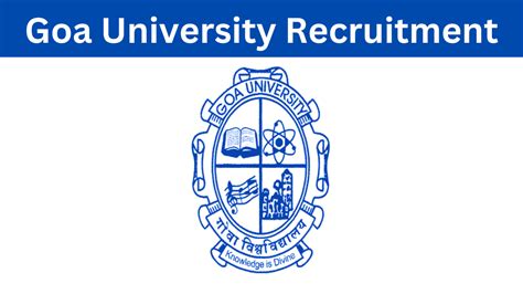 Goa University 2 Assistant Professor Job Vacancy Apply Walkin