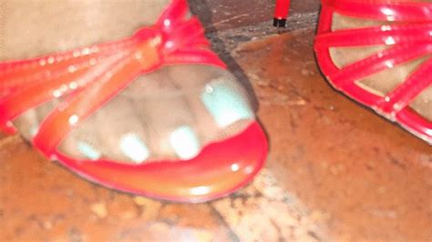 Sexy Balbina BBW Shiny Pantyhose Goddess Foot And Legs Show Foot