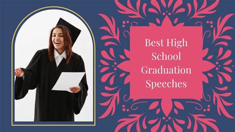 Best High School Graduation Speeches - HelpToStudy.com