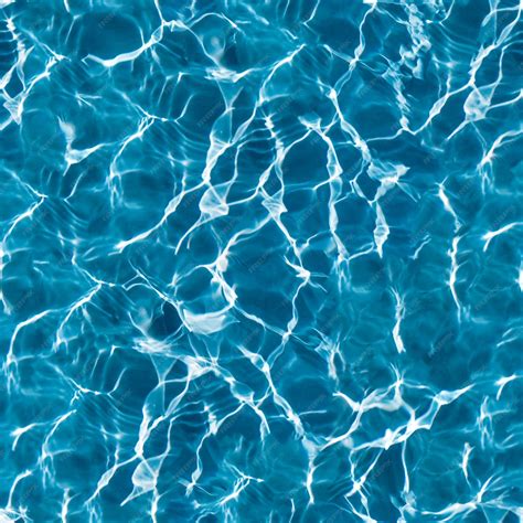 Premium Photo | Seamless Ocean Waves Texture The Blue Transparent Clean ...