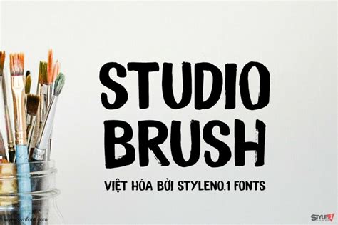 fonttiengvietcom font viet hoa svn studio brush fonttiengvietcom