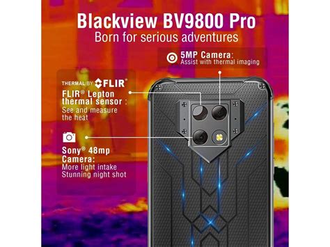 Rugged Cell Phone Unlocked Blackview Bv Pro Thermal Imaging Gb