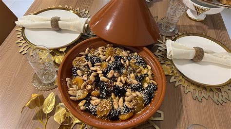 Tajine Marocain Aux Pruneaux Youtube