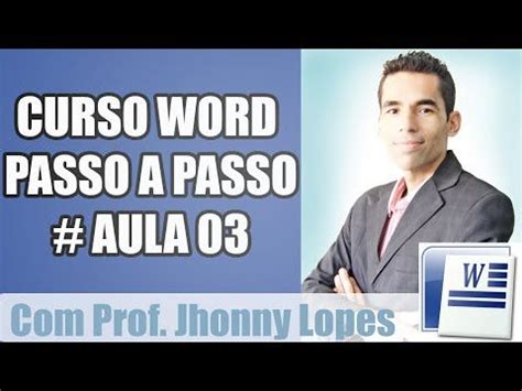 3 Curso De Word Aula 03 YouTube Youtube Allianz Logo Videos