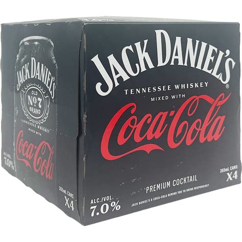 Jack Daniel S Whiskey Coca Cola GotoLiquorStore