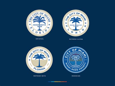 City of Miami Seal Redesign by Angel A. Acevedo on Dribbble