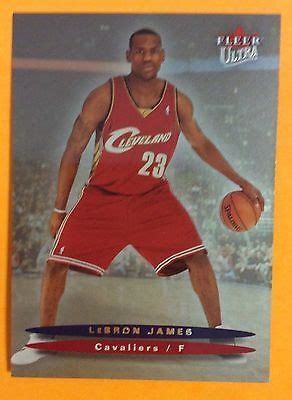 2003 04 Fleer Ultra LeBron James 171 Rookie Card RC NM MT For Sale