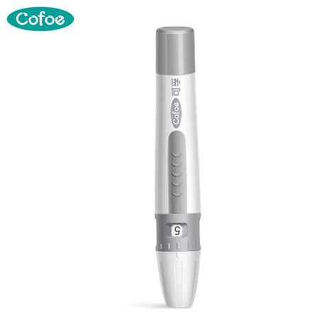 Cofoe Lancing Devices Lancets Diabetic Testing Pen Adjustable