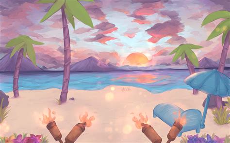 Royale High Sunset Island Background - img-omnom