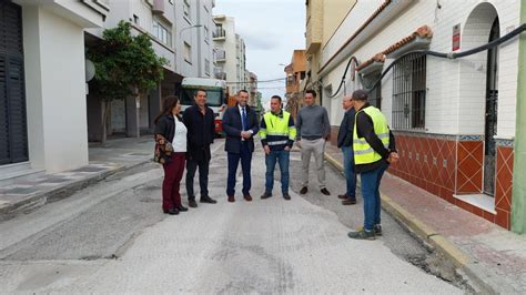 Las Obras En Calle Col N De La L Nea Evitar N Los Reventones De