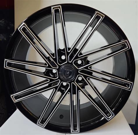 B65 M 18x8 5x1143 Gloss Black Milling Gun Hill Tire House Wtw