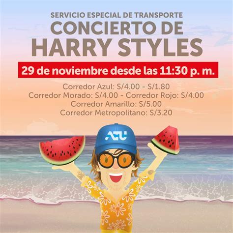 Harry Styles En Lima Love On Bus Costo Y Rutas Del Servicio