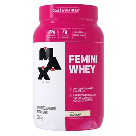 Femini Whey 900g Max Titanium Max Titanium