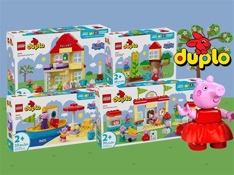 Lego Peppa Pig Vier Duplo Sets Zu Peppa Wutz Vorgestellt