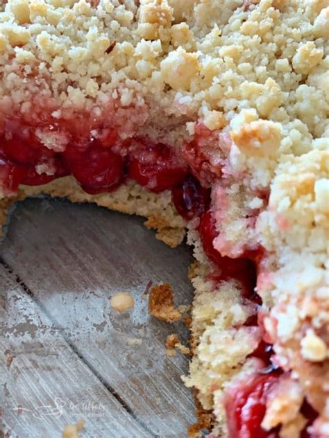 Cherry Coffee Cake With Crumb Topping Artofit