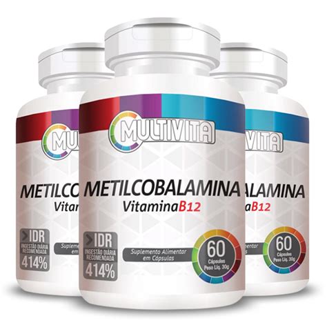 Kit Metilcobalamina Vitamina B Idr Potes Capsulas Cada