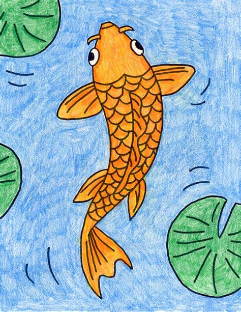 How To Paint A Koi Fish A Step By Step Guide And Video In 2024 Koi