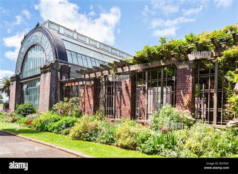 Wintergardens Auckland Domain New Zealand Stock Photo Alamy