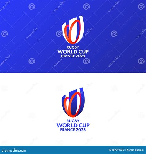 Rugby World Cup 2023 France Logo Cartoon Vector | CartoonDealer.com ...