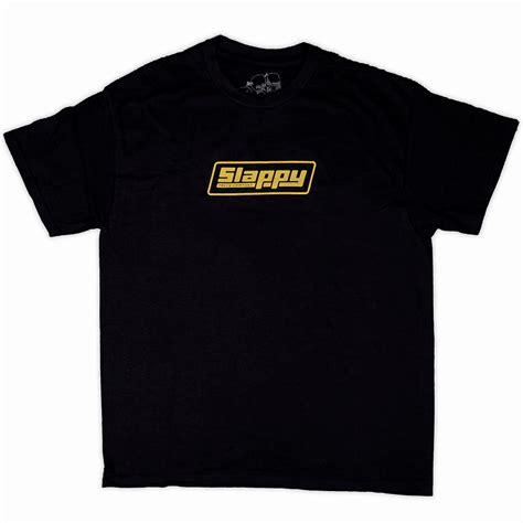 Slappy Og Logo Tee Black