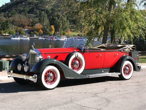 VOITURES DE LEGENDE 293 PACKARD TWELVE MODELE 1107 PHAETON 5