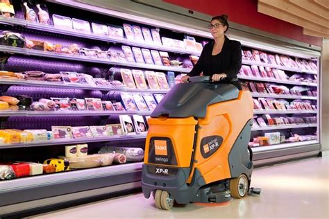 Taski Swingo XP R Stand On Battery Driven Auto Scrubber Drier