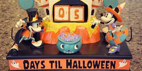 Mickey And Minnie Haunted House Halloween Countdown Calendar Popsugar