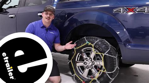 Etrailer How To Install The Titan Chain Tire Chains On A 2020 Ford F