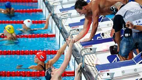 Fina Proposes Mixed Gender Relays Many New Swim Events For Tokyo