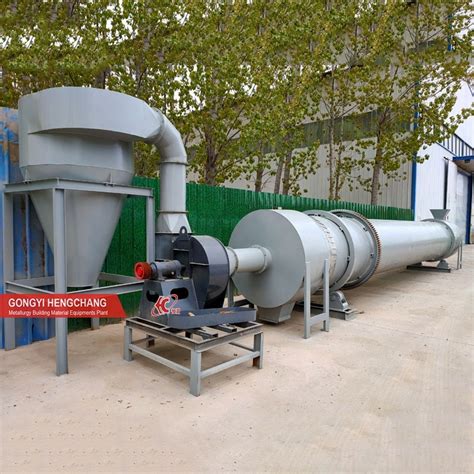 Ce Approved Rotary Drum Dryer For Silica Sand Biomass Food Residues