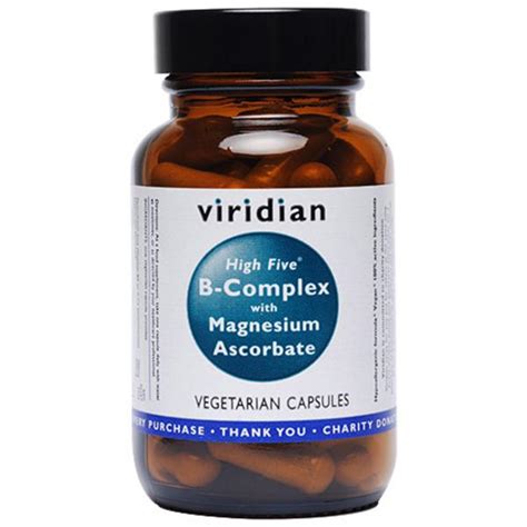 High Five High Five B Complex With Magnesium Ascorbate In 120vegcaps From Viridian