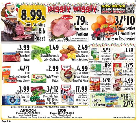 Piggly Wiggly Weekly Ad Dec 20 26 2023 WeeklyAds2