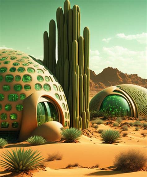 Manas Bhatia Visualiza Cactus Gigantes En Marte En Una Serie De IA