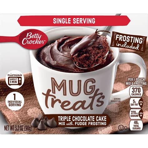 Betty Crocker Triple Chocolate Cake Mug Treats Reviews