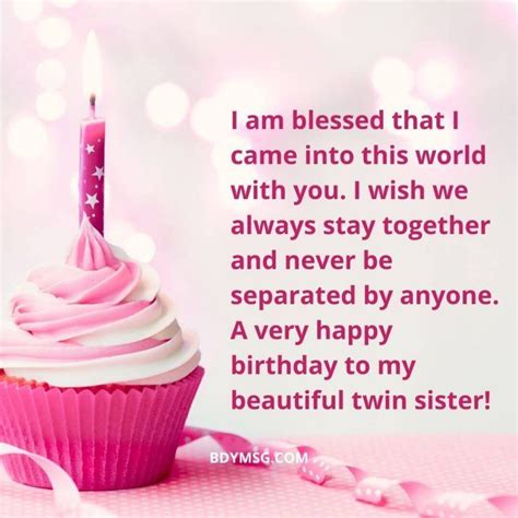 40 Birthday Wishes for Twin Sisters - BDYMSG | Happy birthday twin ...