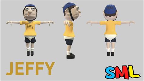 Jeffy Reference Model Sheet For Sml Youtube