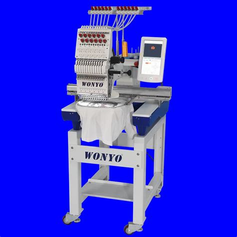 Wonyo Head Industrial Embroidery Machine Friendly Use Computerized